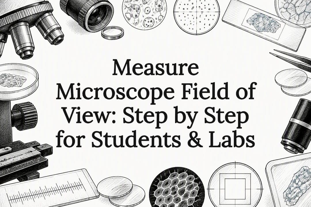 Measure Microscope Field of View: Step by Step for Students & Labs